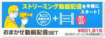 おまかせ動画配信セット